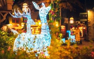 Christmas shopping in gatlinburg